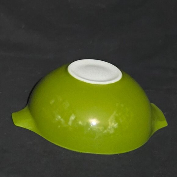 Pyrex Primary Color Green Mixing Bowl 1945-49 #444 4QT - Picture 4 of 5